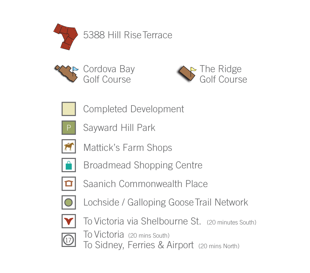 Sayward Hill Directional Map